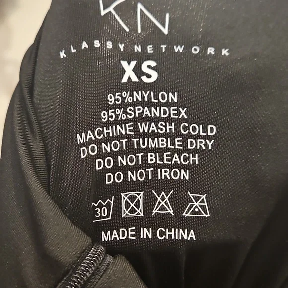 Klassy Network Black Dress - Picture 3 of 3